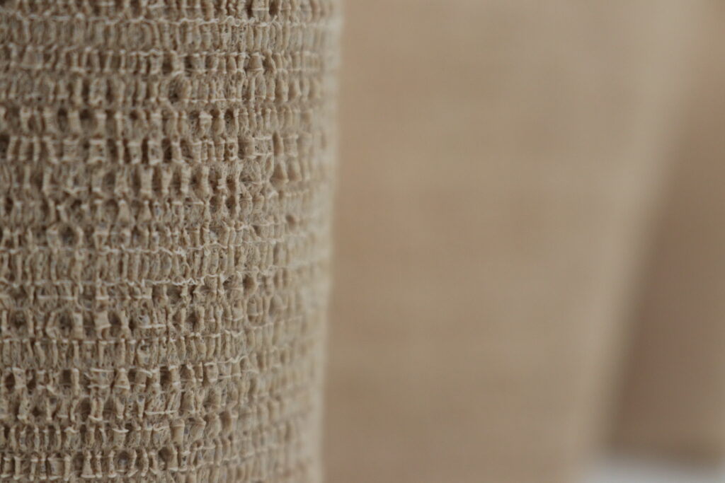 close up image of Ovik compression dressing